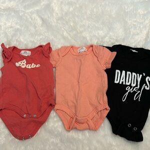 Baby Girl onesies